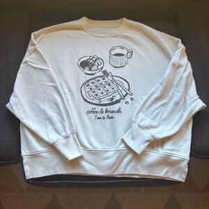 [Abercrombie & Fitch]
Brunch Crewneck Sweater